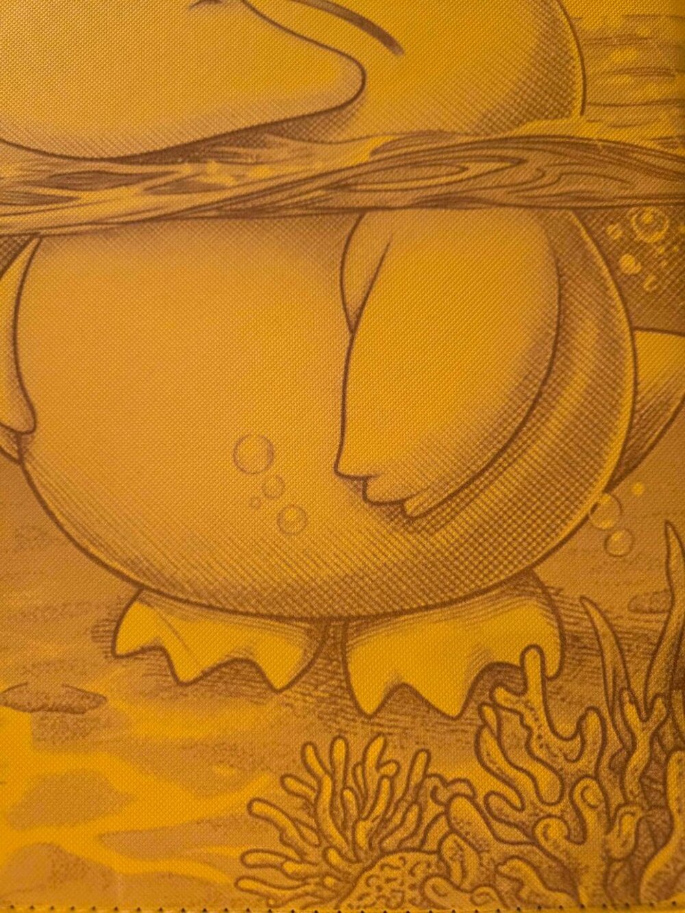 Pokemon Psyduck ASC Yellow  9 Pocket Top Loader Binder 288 Cards - Picture 6 of 6